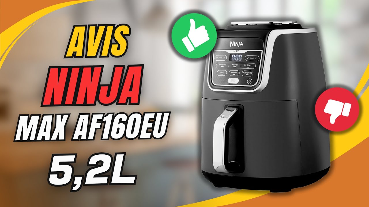 Top ou Flop ? Airfryer Ninja MAX (5,2L) | AF160EU | Mon Avis Honnête !