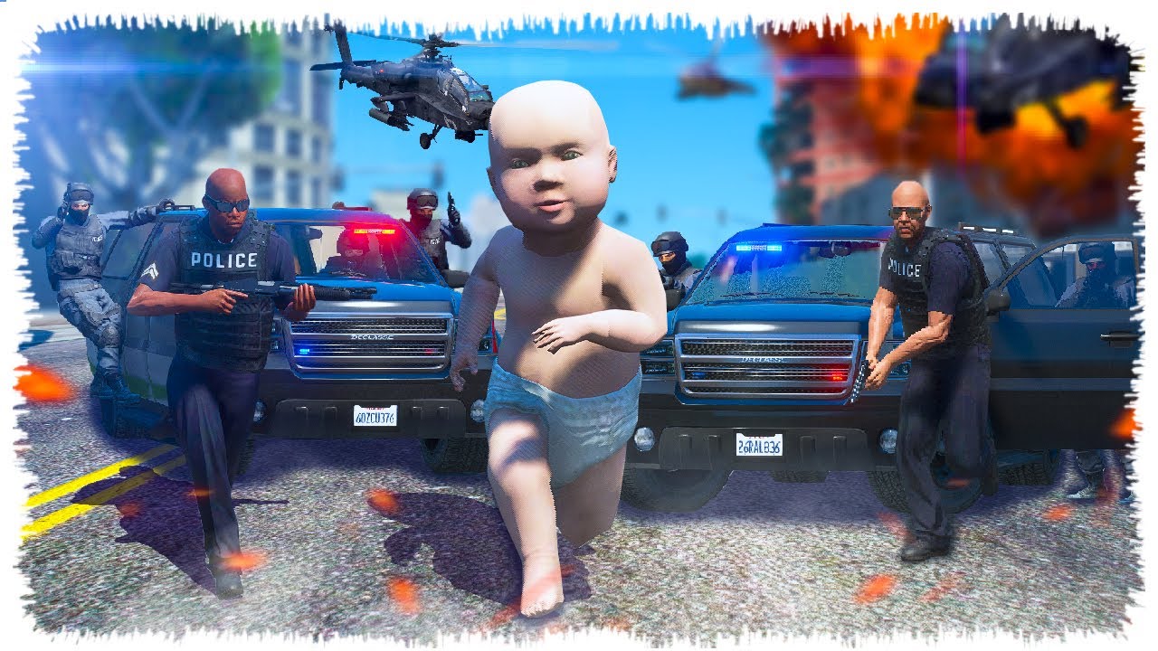 КІШКЕНТАЙ ДЖОННИ ПОЛИЦИЯЛАРДАН ҚАШТЫ (GTA V) нурченлмен бірге аяншик жони мен касой томастың оқиғасы