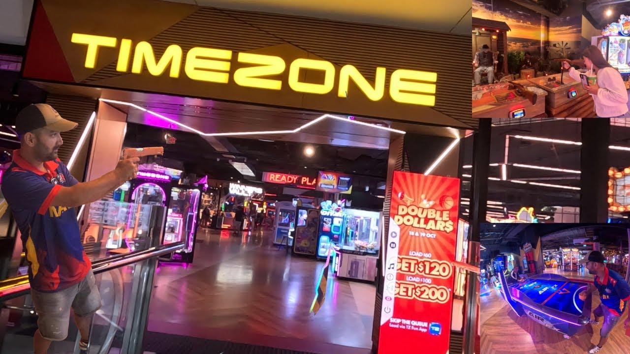 Let's explore TIMEZONE in Australia! 🇦🇺|| Gamecentre 🎳🎱||