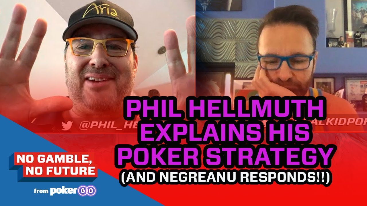 Phil Hellmuth Explains His Poker Strategy (and why he's the best!)