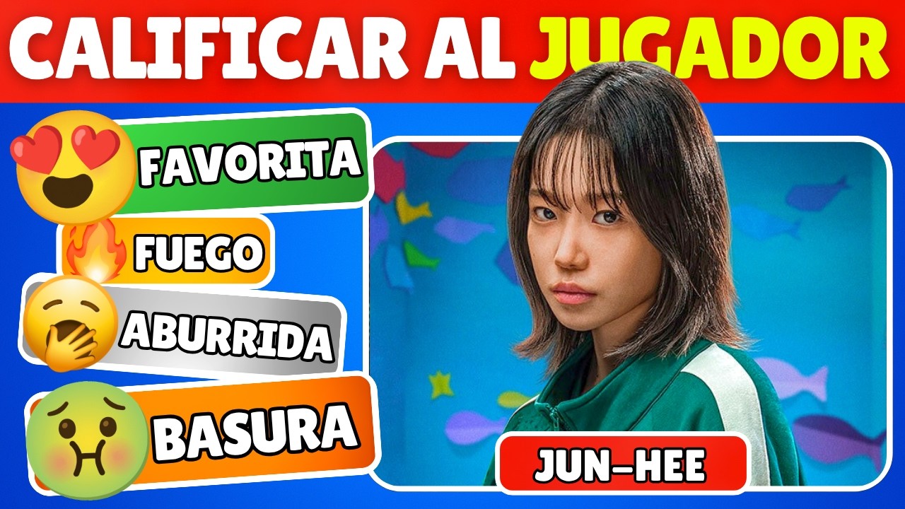 ¡Los jugadores de JUEGO DEL CALAMAR 3 clasificados de PEOR a MEJOR! 🦑🎮
