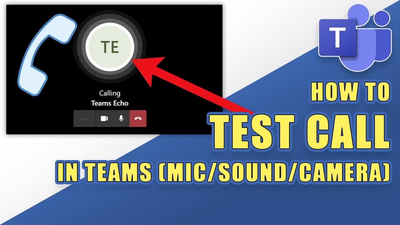 MS Teams - Test Audio & Video BEFORE Joining a Meeting (Test Call)
