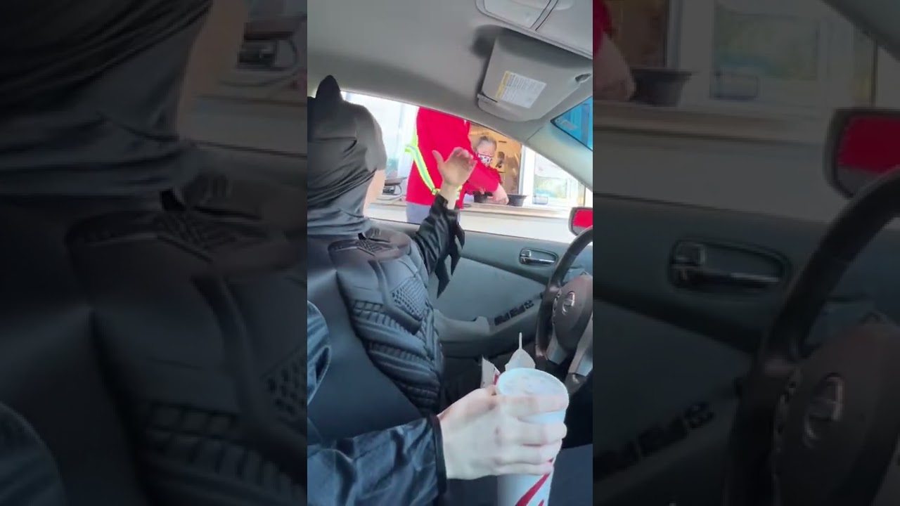 Going Through the Drive Thru as Batman Pt. 4