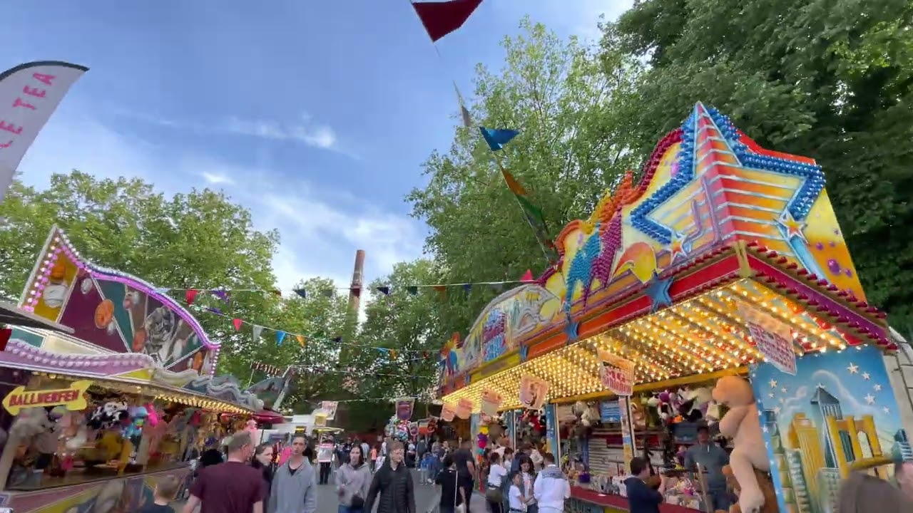 Pfingstkirmes Gütersloh 2022 - Spielzeit Rundgang (Video)