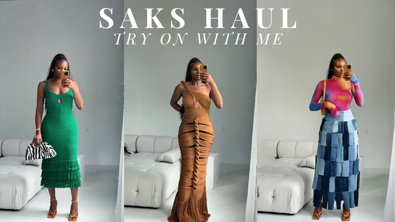Saks Haul | Try on With Me