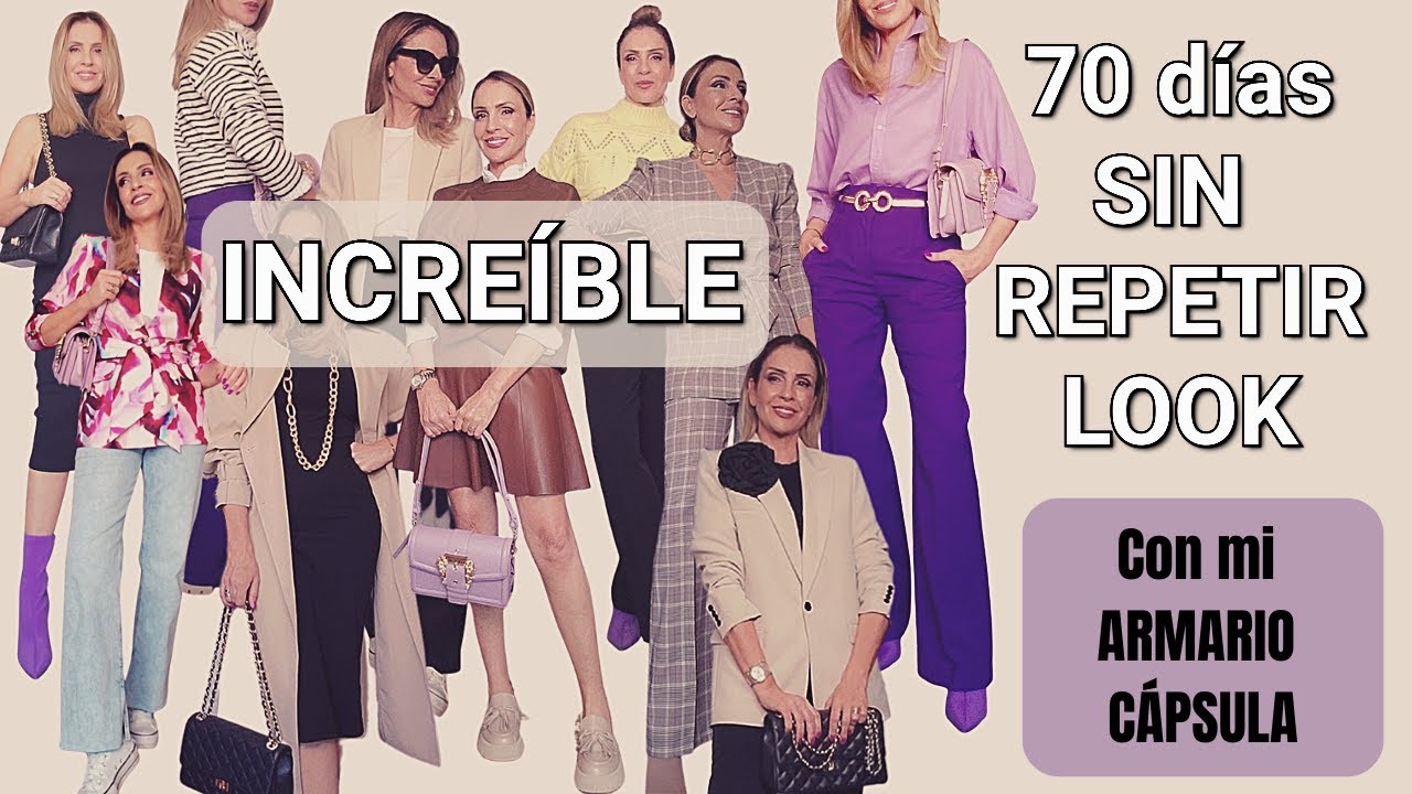 Te enseño a montar 70 LOOKS con POCAS PRENDAS / minicurso de ARMARIO CÁPSULA  /Tu Asesora de Imagen