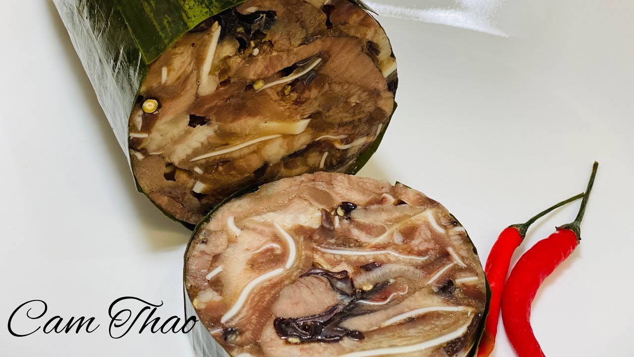 Giò Thủ, Cách Làm Đặc Biệt Bằng Khuôn Tự Chế!  Bảo Đảm Thơm Ngon Giòn #CamThao