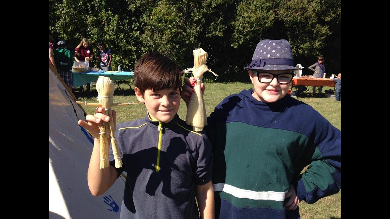 Archaeology Month - Corn Husk Doll Activity