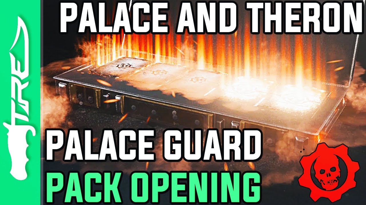 THERON AND PALACE GUARD ARE HERE! - Gears of War 4 Gear Packs Opening - 14 PALACE GUARD PACKS!