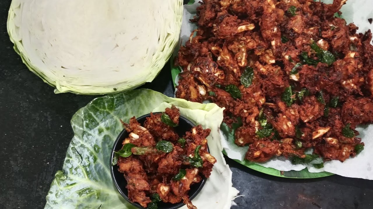 Crunchy cabbage pakoda Tasty evening snacks 😋#viral#snacks#trending#cabbagepakoda #pakoda#viralvideo