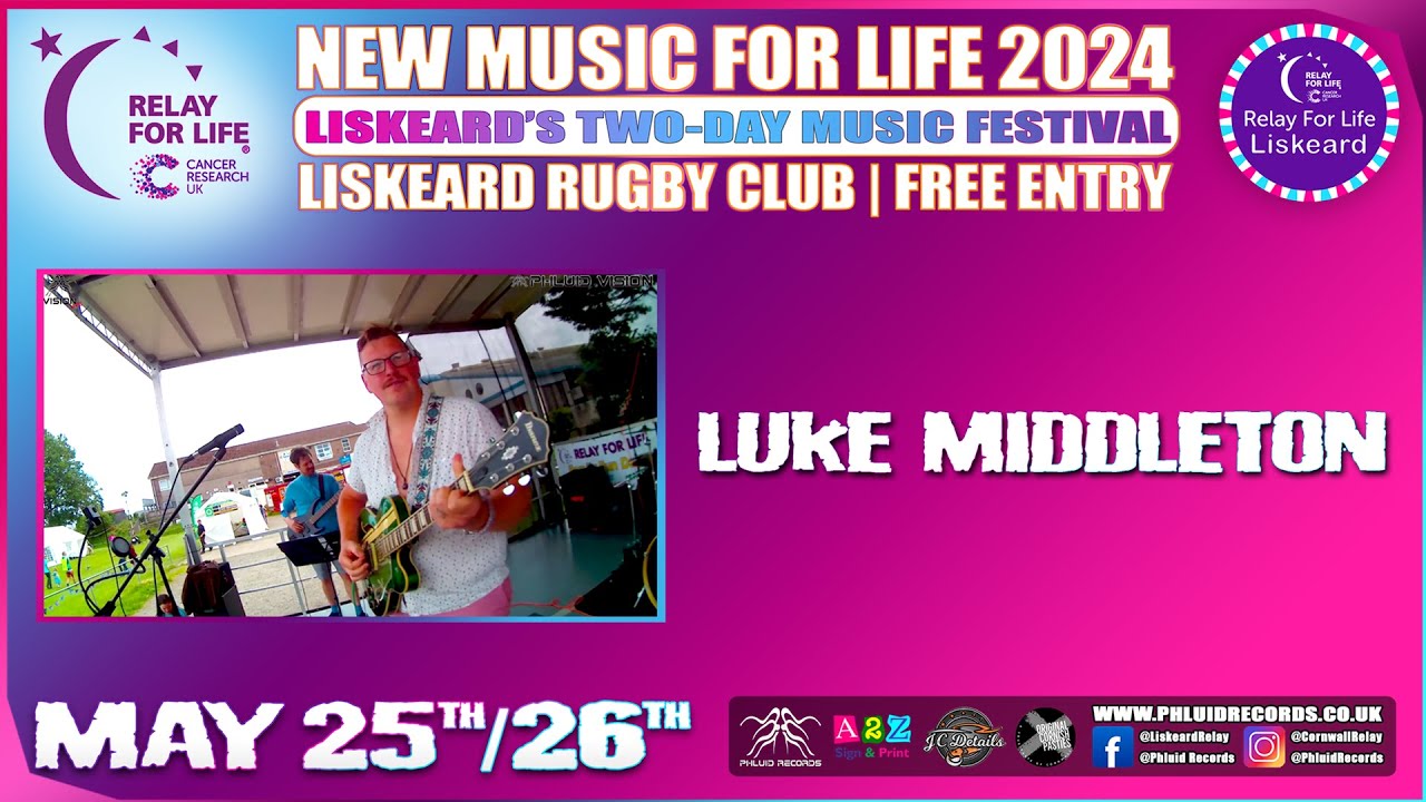 VisionLIVE | Luke Middleton | New Music For Life 2024