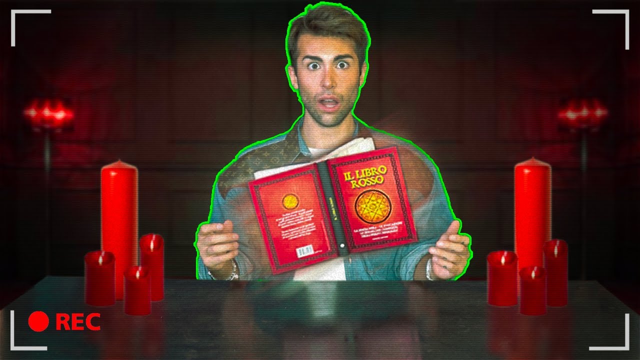 PROVO IL RITUALE DEL LIBRO ROSSO CON UN LIBRO MALEDETTO | GIANMARCO ZAGATO