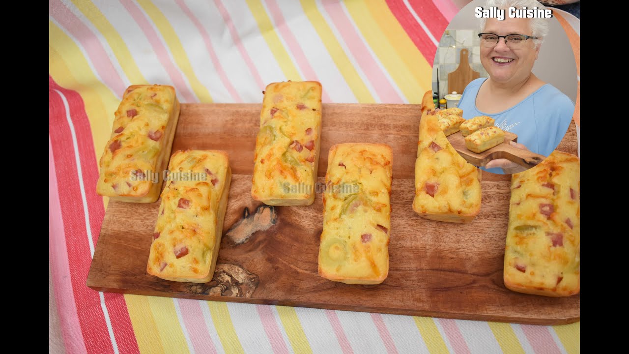 MINI CAKES JAMBON FROMAGE ET OLIVES AU CAKE FACTORY | SALLY CUISINE {Épisode 195}