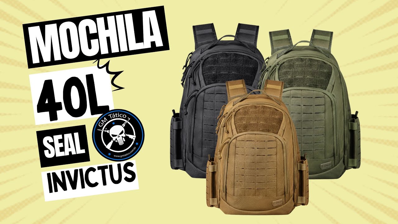 REVIEW | GM TATICO | MOCHILA SEAL INVICTUS