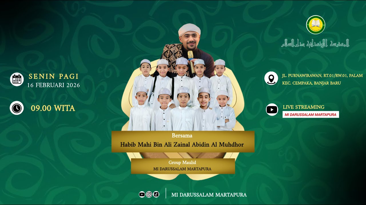 MAULID NABI MUHAMMAD SAW // MI DARUSSALAM MARTAPURA