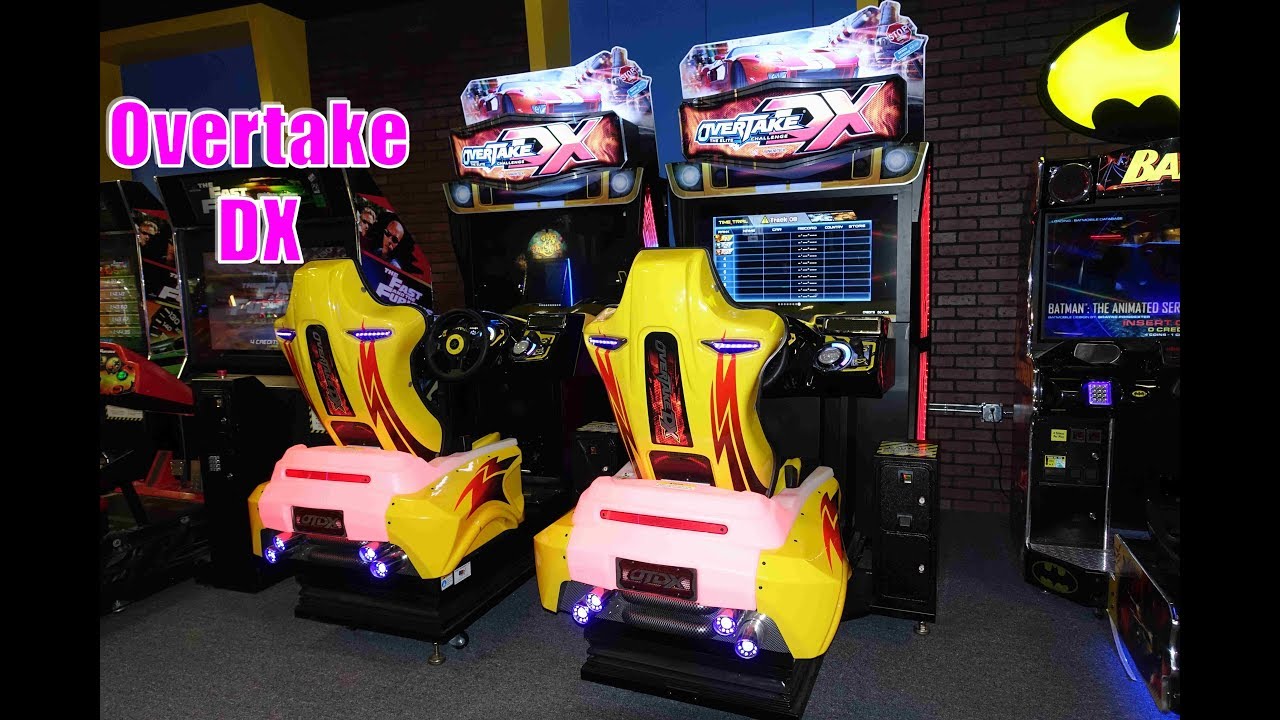 Watch Me Play Overtake DX The Elite Challenge Motion Based Arcade Racing Simulator by IGS