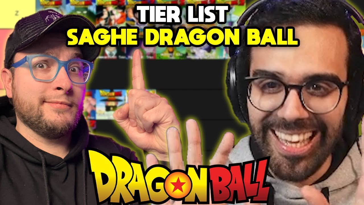 DARIO MOCCIA TIER LIST SAGHE DRAGON BALL ft. @cavernadiplatone
