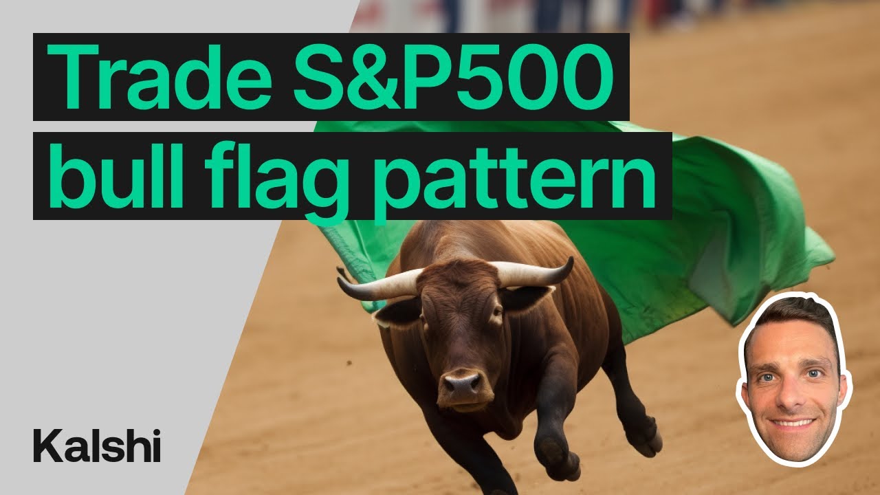 Trade S&P500 bull flag pattern