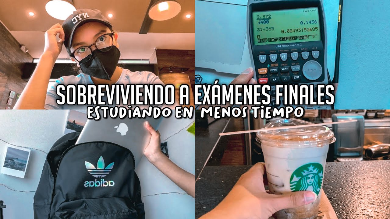 Mi RUTINA para ESTUDIAR en EXÁMENES FINALES 🤯 (con menos tiempo)  l VLOG 1 DÍA PRODUCTIVO CONMIGO