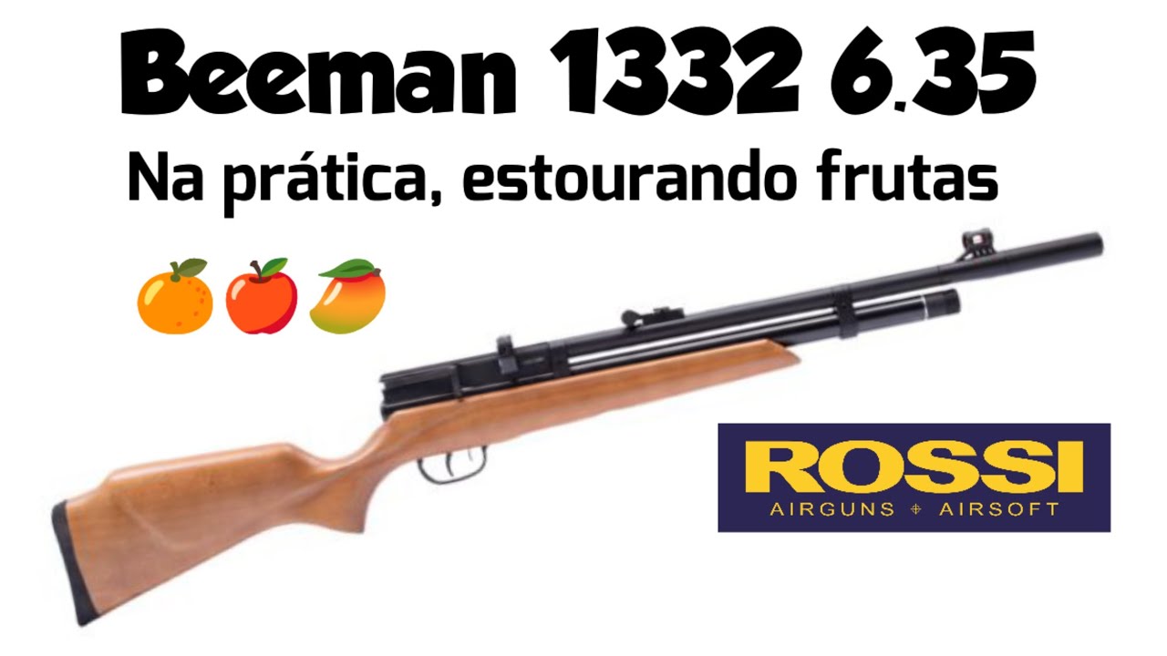 Beeman 1332 6.35 na Prática!