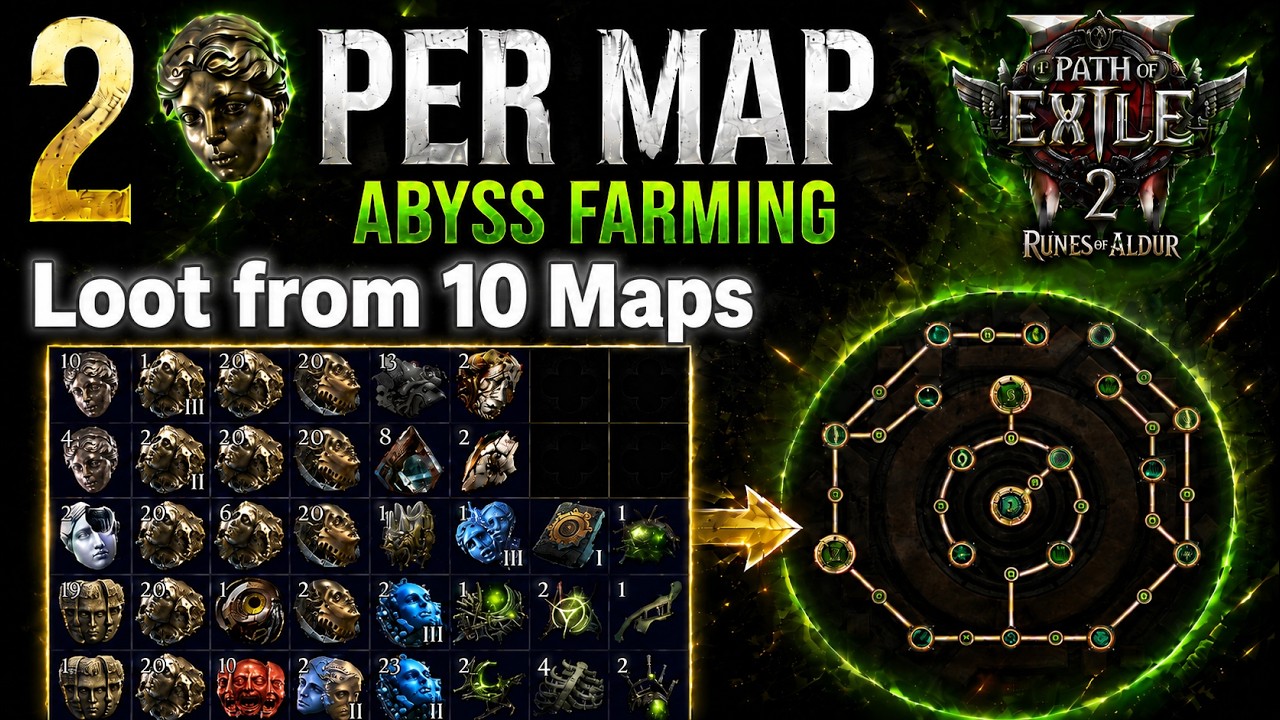 2 Divines per map [nerfed by 50%]- Abyss City Farming - 20+ div/hour | 0.5 Runes of Aldur