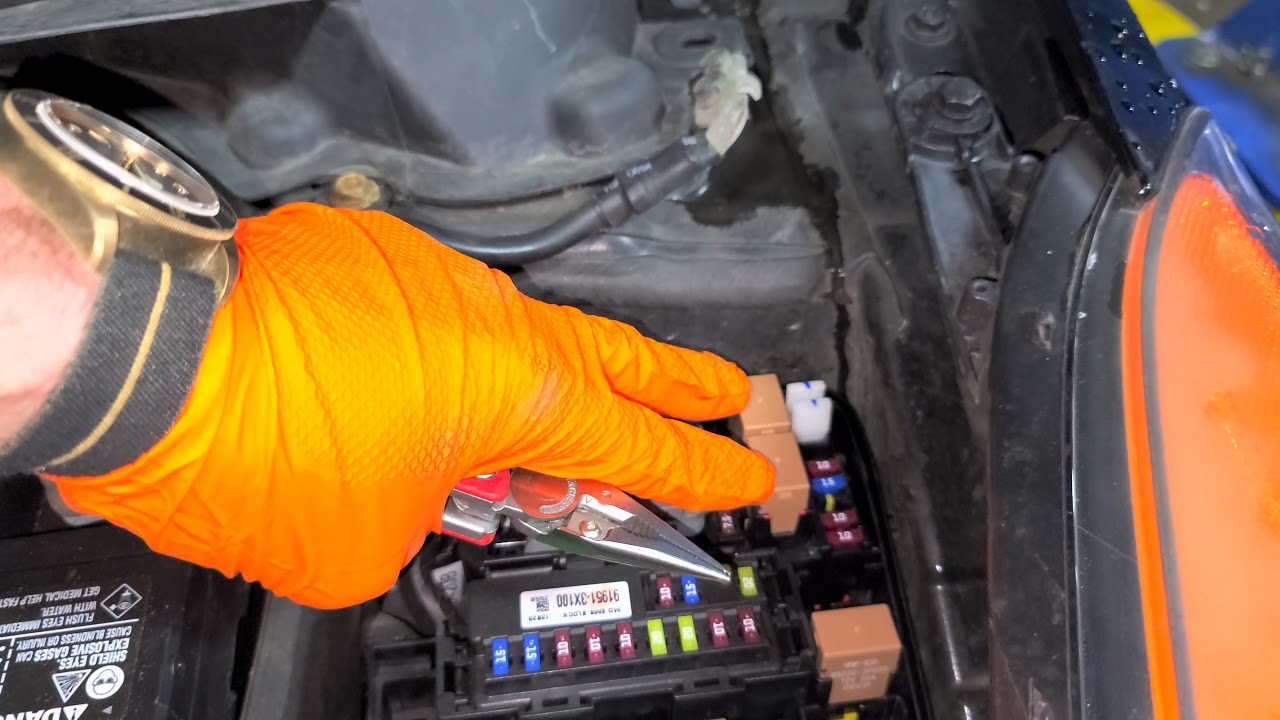2013 Hyundai Elantra Cooling Fan Fuse & Relays