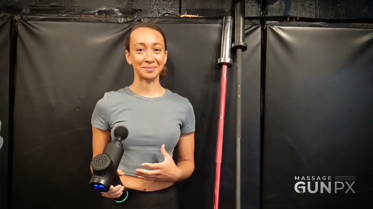 Massage gun for beginners  Simple post workout massage gun routine that anyone can do