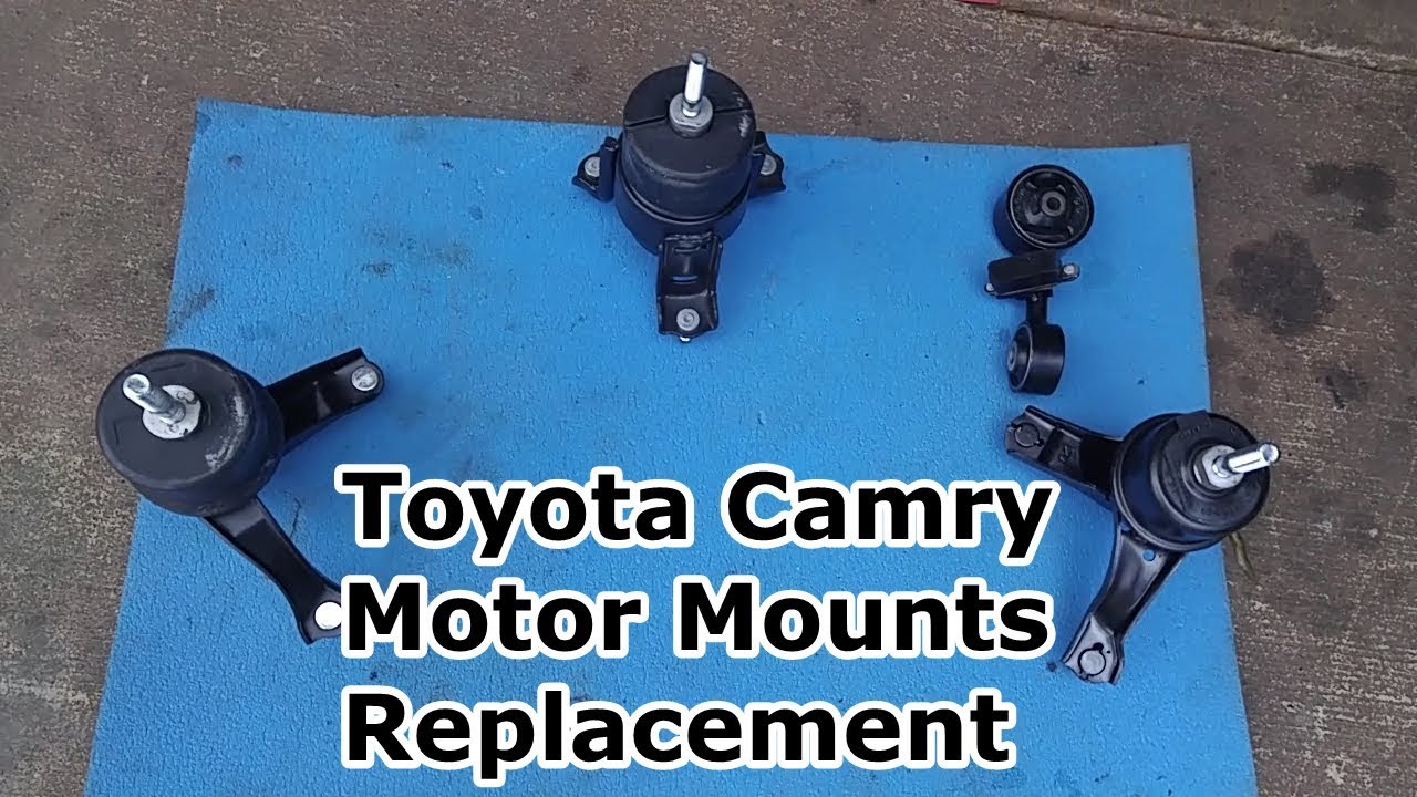 Трясет двигатель? Простая замена опор двигателя и коробки передач Toyota Camry!