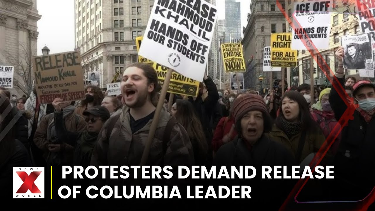 NYC Protests Demand Release of Columbia Activist | NewsX World