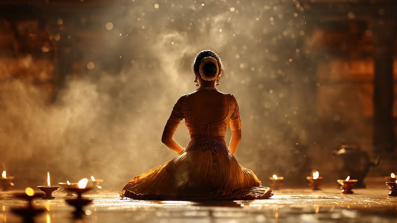 INDIAN CLASSICAL MUSIC MEETS EDM 🔥 | AI Generated Music Video | Fusion Dance 2025
