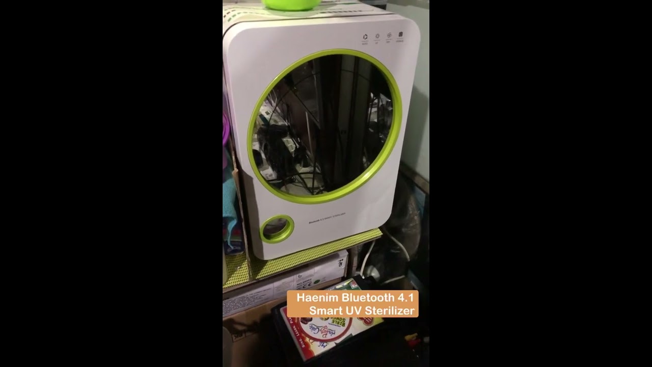 Haenim UV Sterilizer (3rd Gen Bluetooth 4.1) Review & Demo