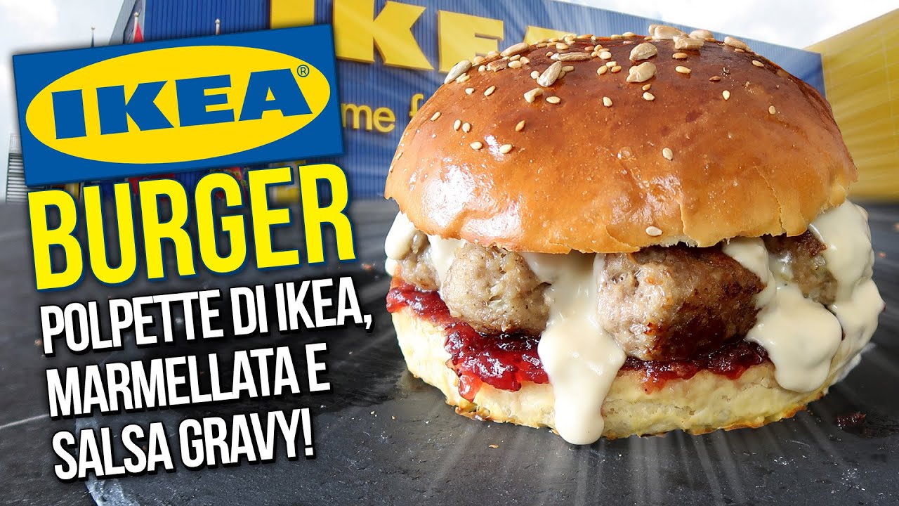 IKEA BURGER! La RICETTA ORIGINALE delle POLPETTE di IKEA!