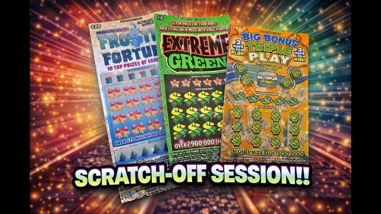 🚨🚨  PA LOTTERY SCRATCH OFF SESSION | EXTREME GREEN & FROSTED FORTUNE!! 🚨🚨