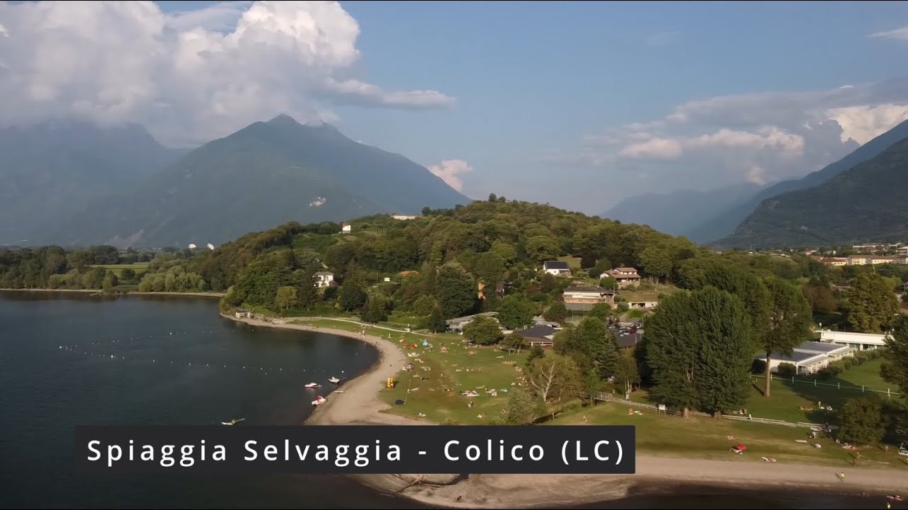 Spiaggia nord lago di Como, Colico (LC)