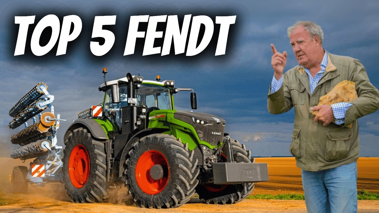 TOP 5 Fendt Tractors of All Time! 🚜💥 The Ultimate Farming Giants Revealed!