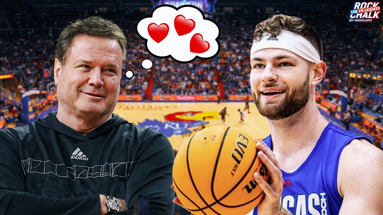 Hunter Dickinson Shares His Thoughts on Kansas Basketball's Offense | Rock Chalk Unplugged Podcast