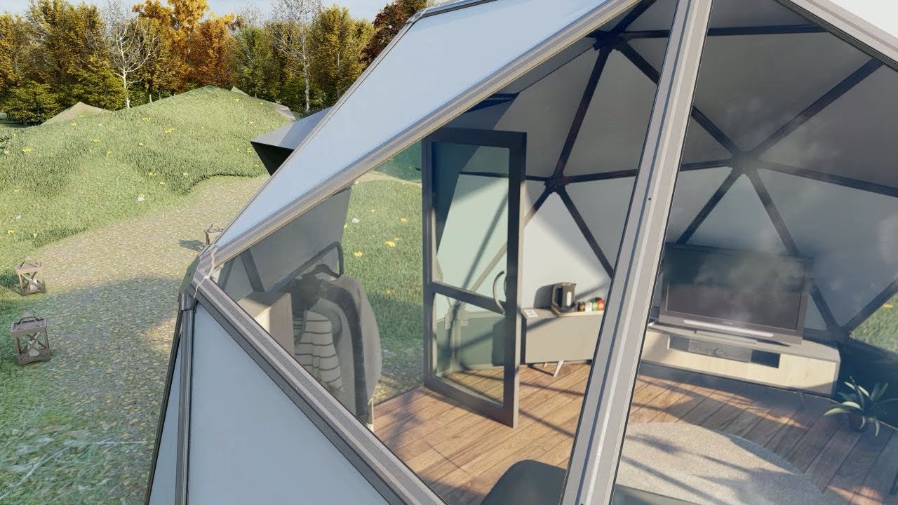 Introducing LUNA, the 16ft Ekodome #Ekodome #GeodesicDomeKit #GeodesicDome