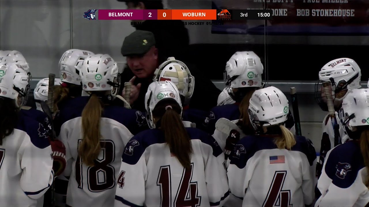 Belmont HS Girls Varsity Ice Hockey: Marauders vs Woburn Tanners, January 10th, 2026