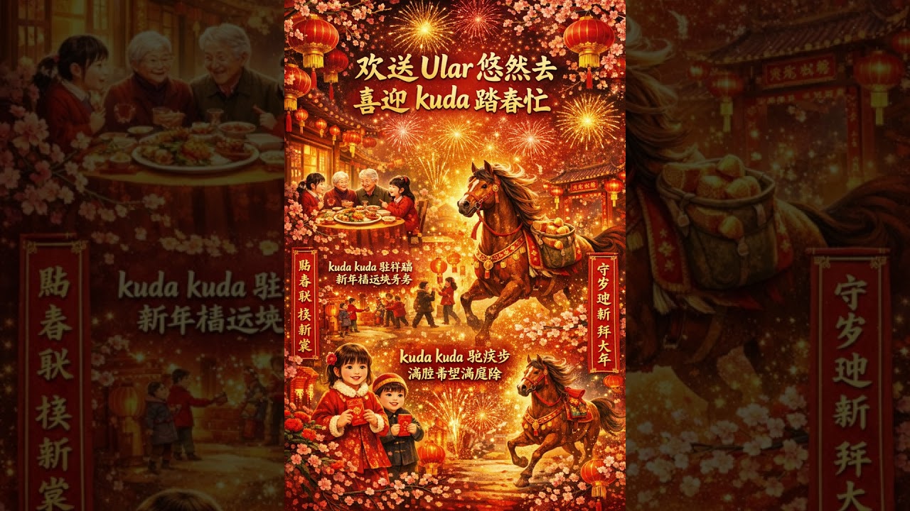 2026新年歌 AI创作 〖策驹耍帅过新年〗