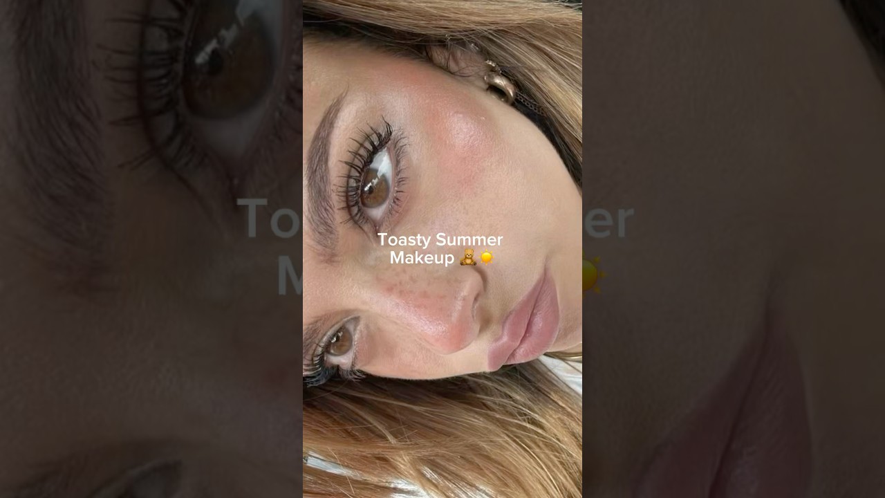 Toasty Summer Makeup 🧸