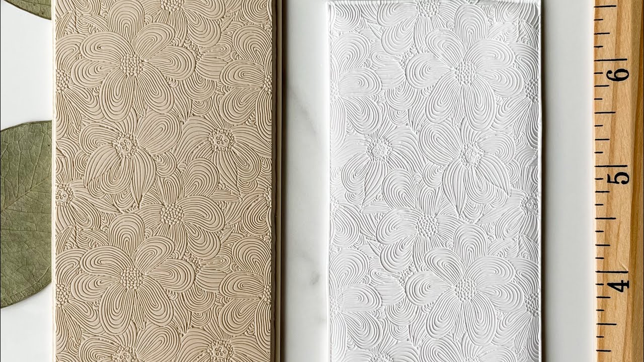 How to Use Super Fine-line Texture Tiles for Polymer Clay