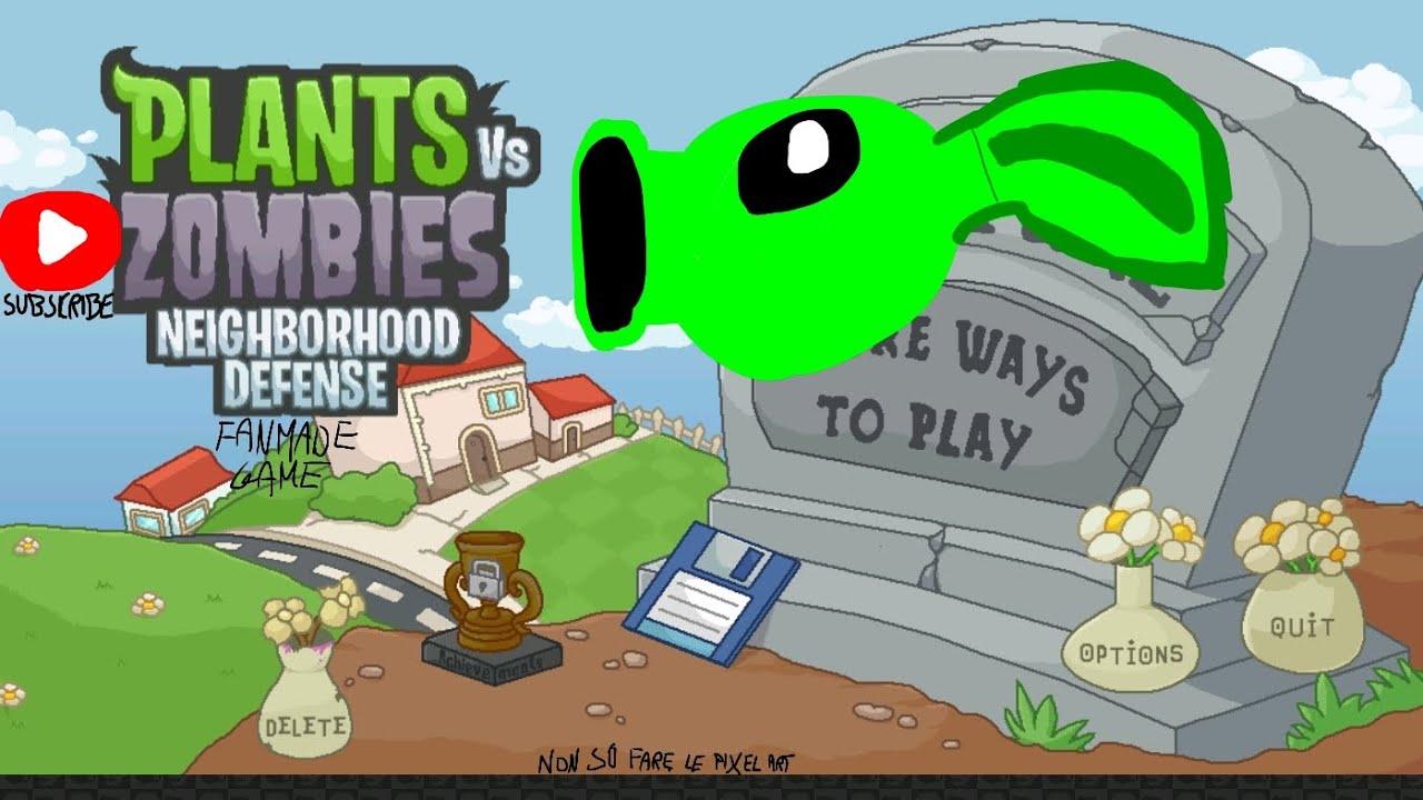PVZ neighborhood defense 1 , Si comincia!