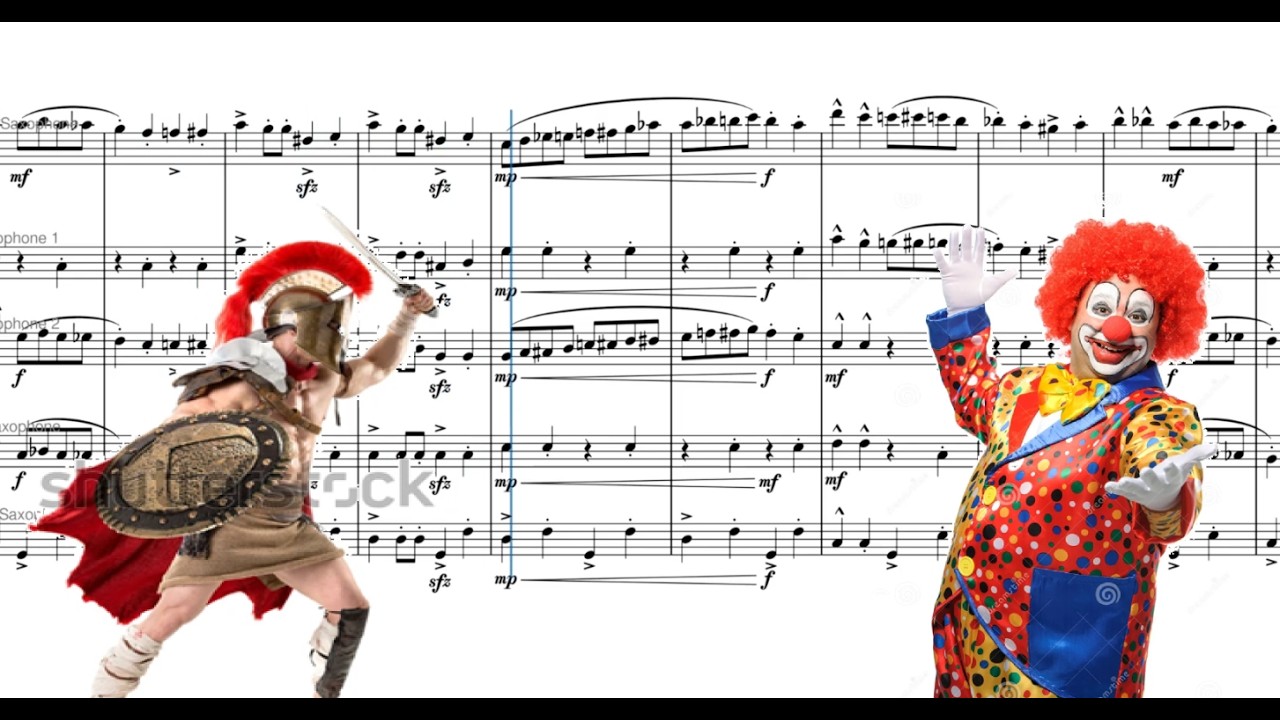 Entry of the Gladiators Saxtet