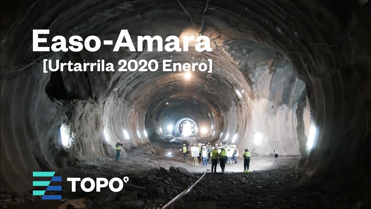 🚇 TOPO Donostia 🚧 Easo-Amara Geltoki berria / Nueva estación de Easo-Amara | EUSKAL TRENBIDE SAREA