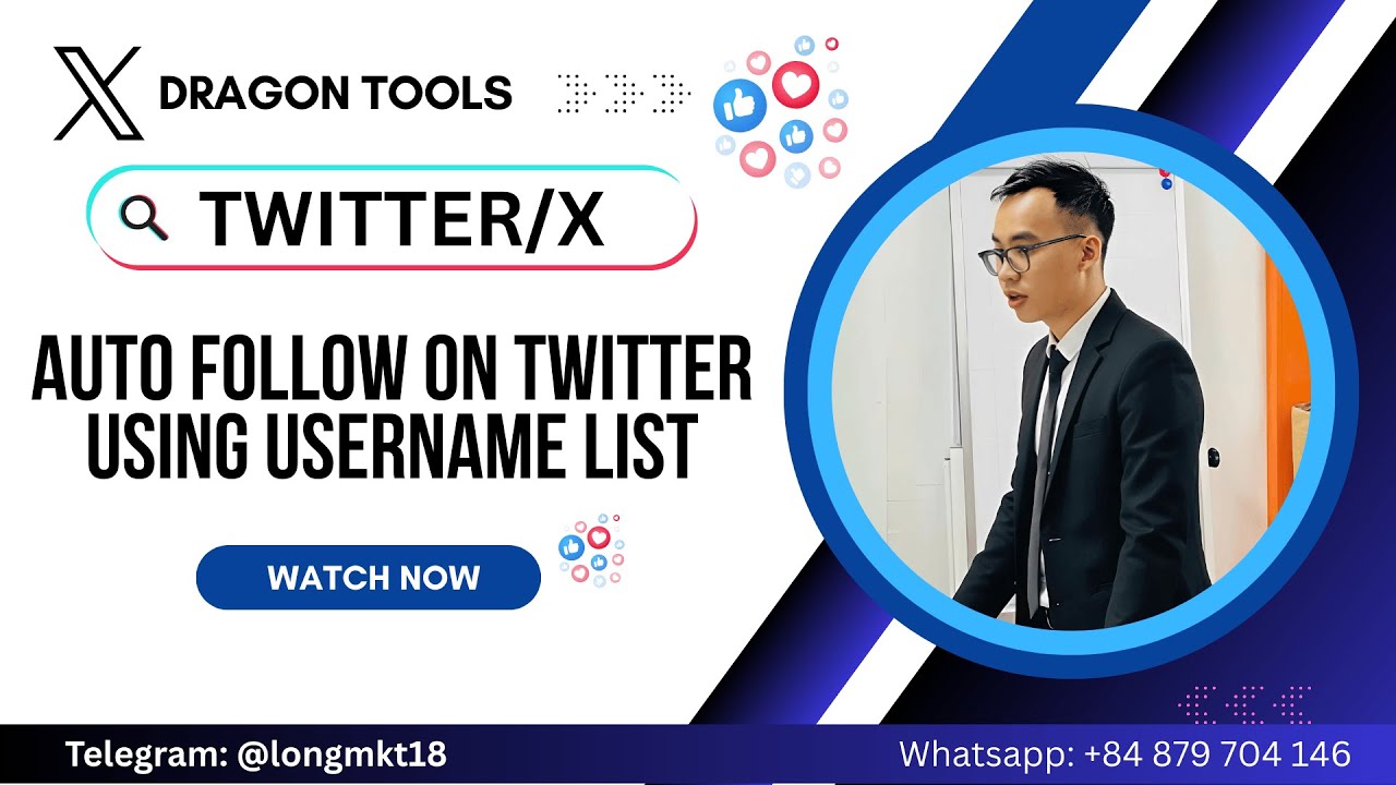 Auto Follow on Twitter/X Using Username List | Twitter Bot