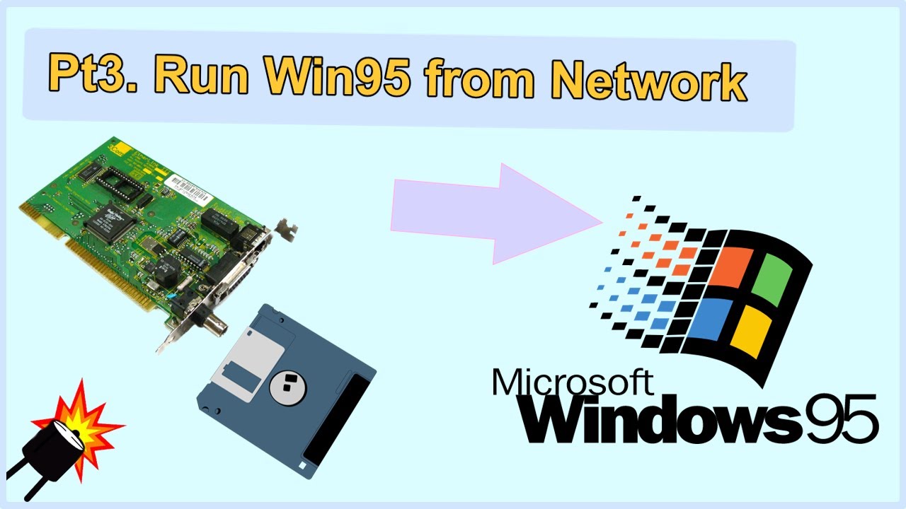 Windows NT4.0 Server Series | Running Win95 Without a Hard Drive!