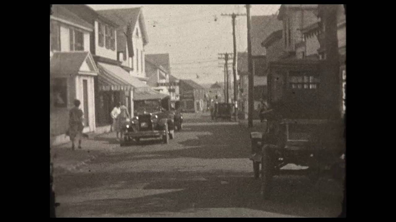 Historic Movies of Martha's Vineyard: A Tour of Edgartown in 1925