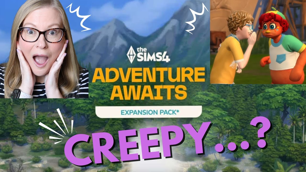 Adventure Awaits Gameplay Trailer Reaction | The Sims 4