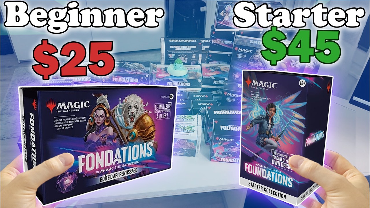 Let's Compare, Which Is Worth To Buy? Foundations Beginner Box VS Starter Collection