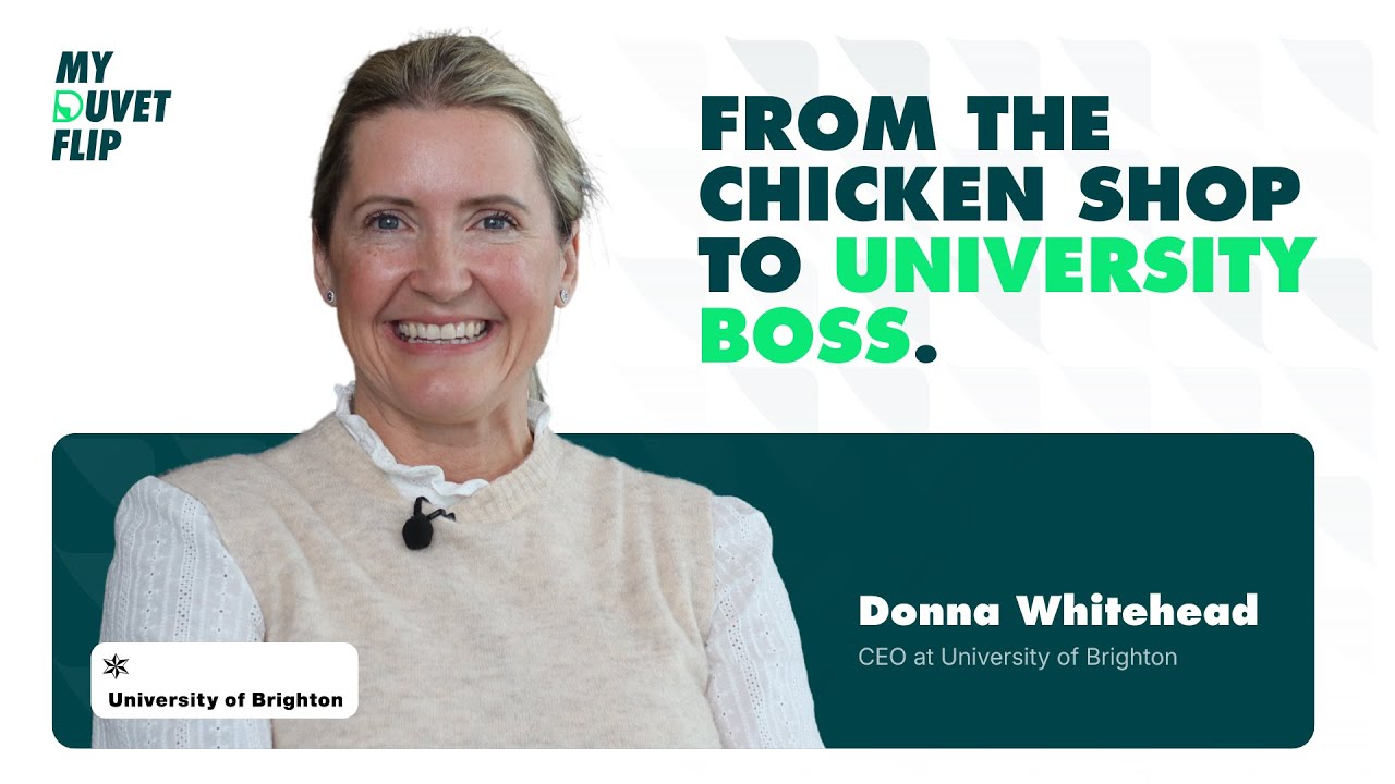 CEO at University of Brighton: Can Grit, Humour and a Chicken Shop Get You to the Top?